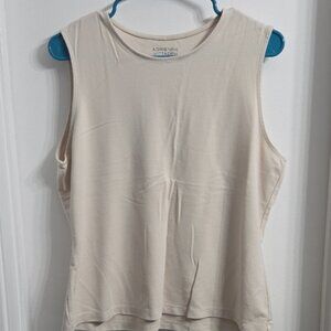 Beige Tank Top